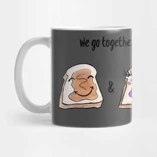 PB & J Peanut Butter and Jelly Lovers Mug